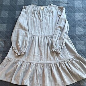 Elegant Gray Kids Dress